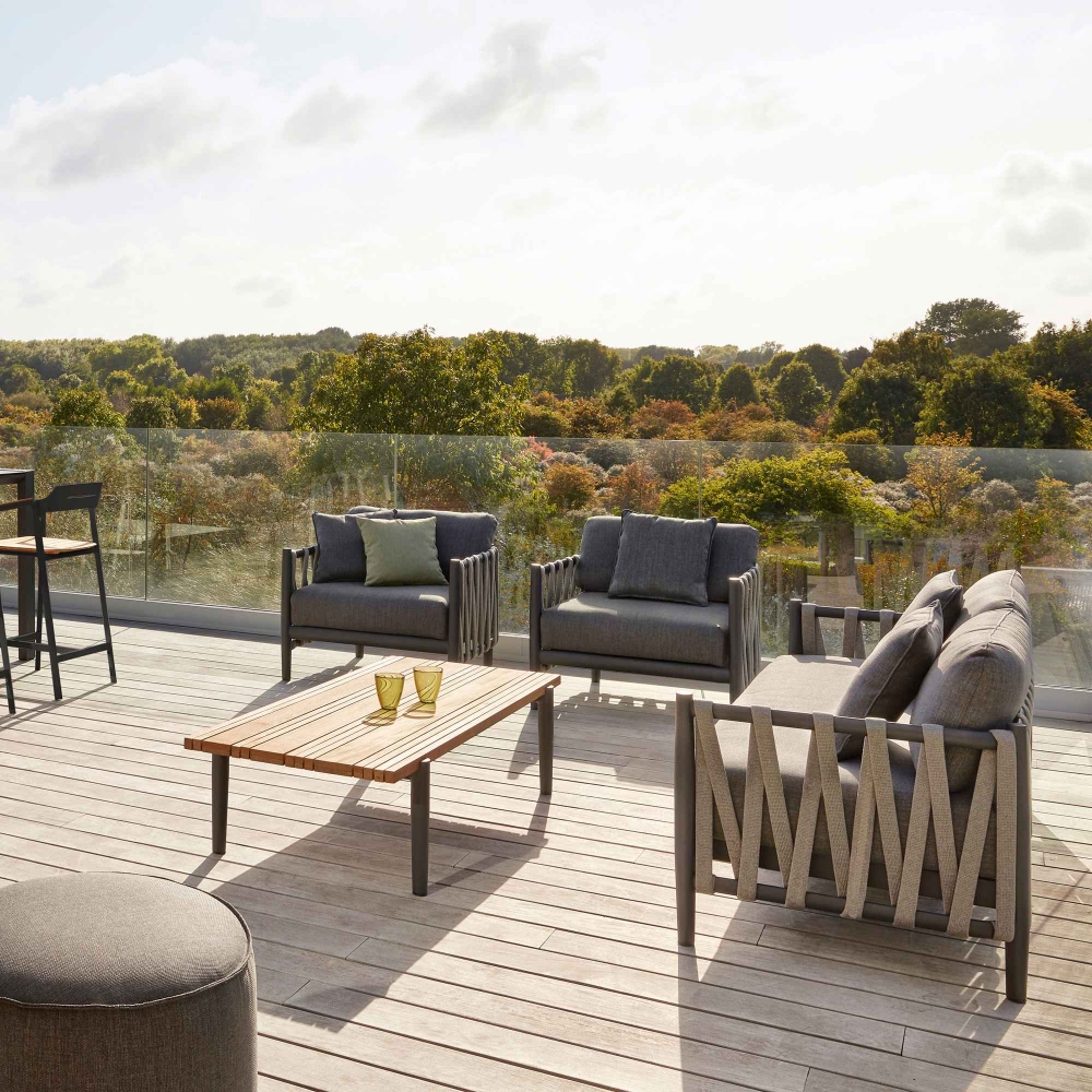 Diphano Switch Rope lounge chair with cushions