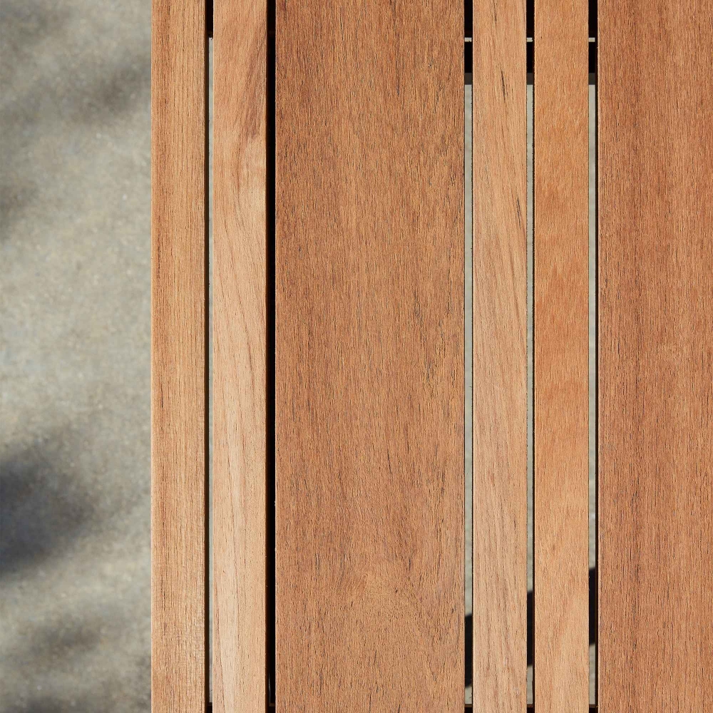 Diphano Switch Rope coffee table with Teak top