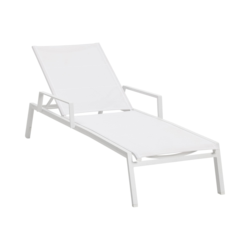 Diphano Selecta lounger with armrests