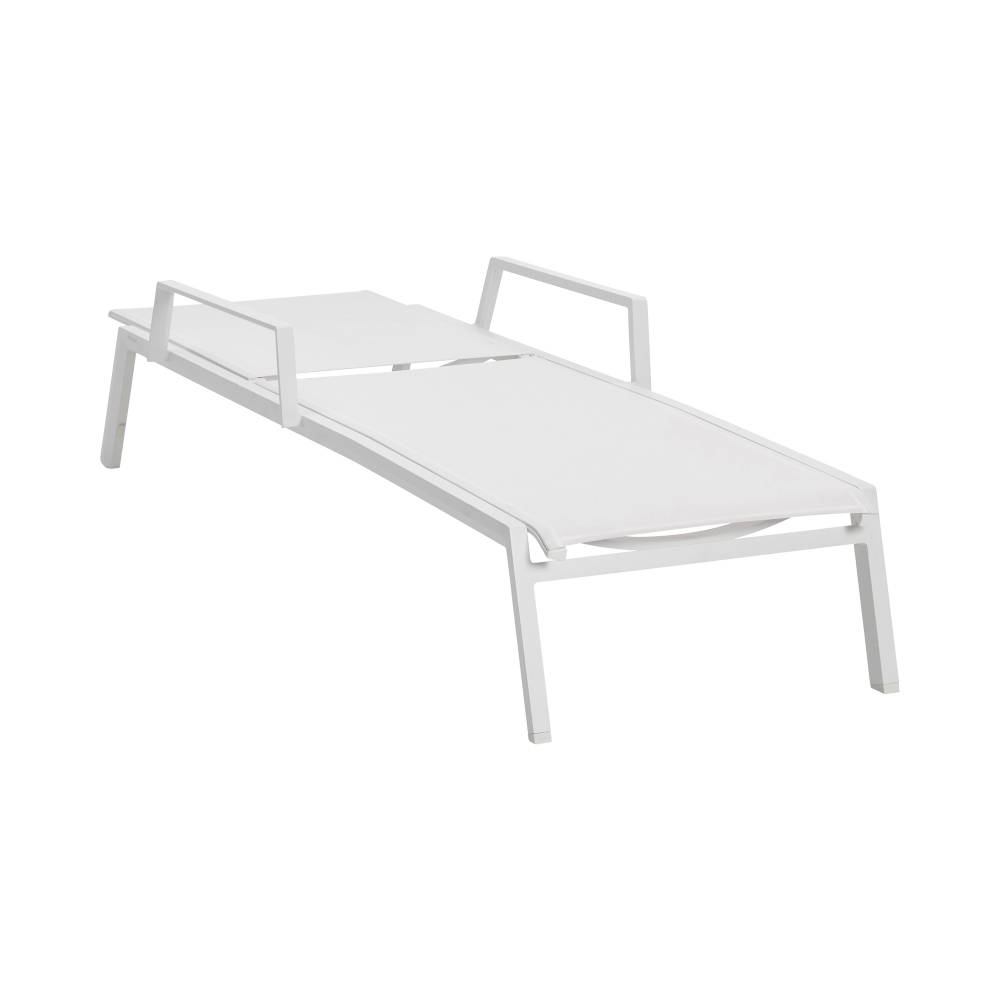 Diphano Selecta lounger with armrests