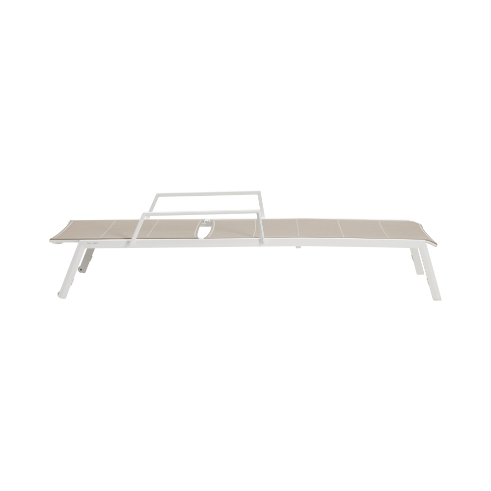 Diphano Selecta lounger with armrests