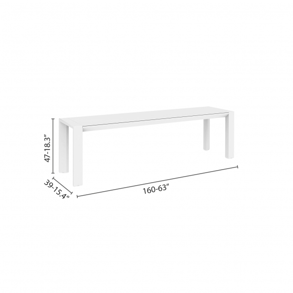 Diphano Panca Metris 160x39 cm
