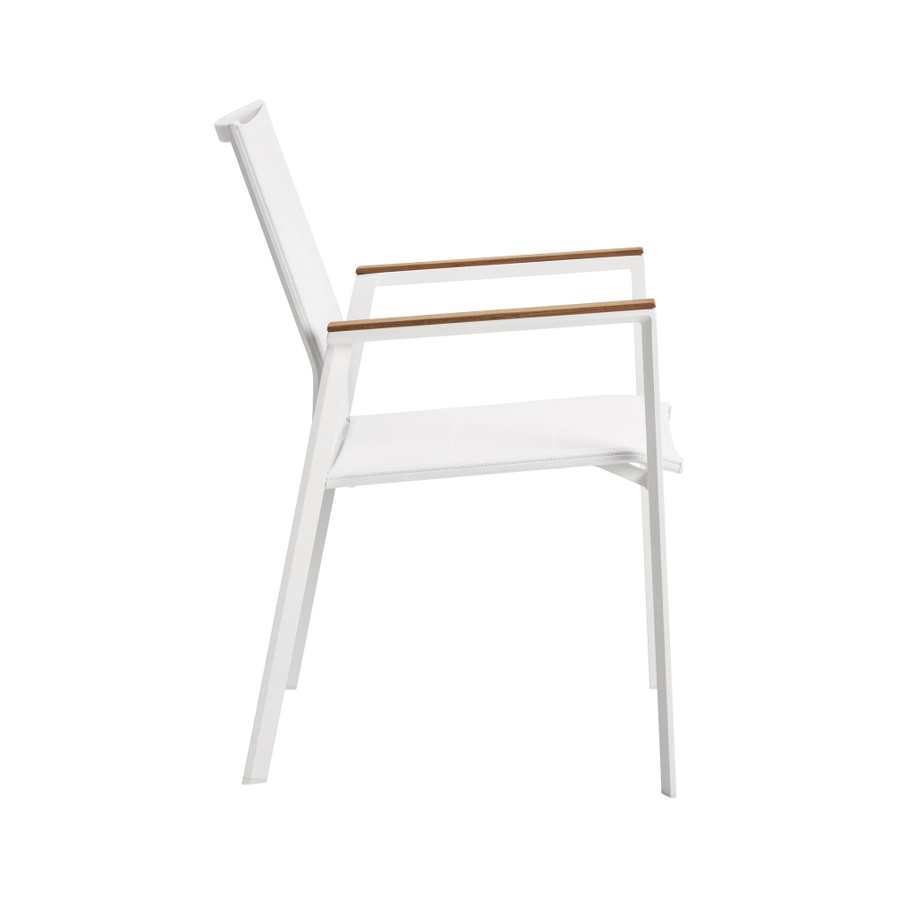 Diphano Selecta dining armchair Teak