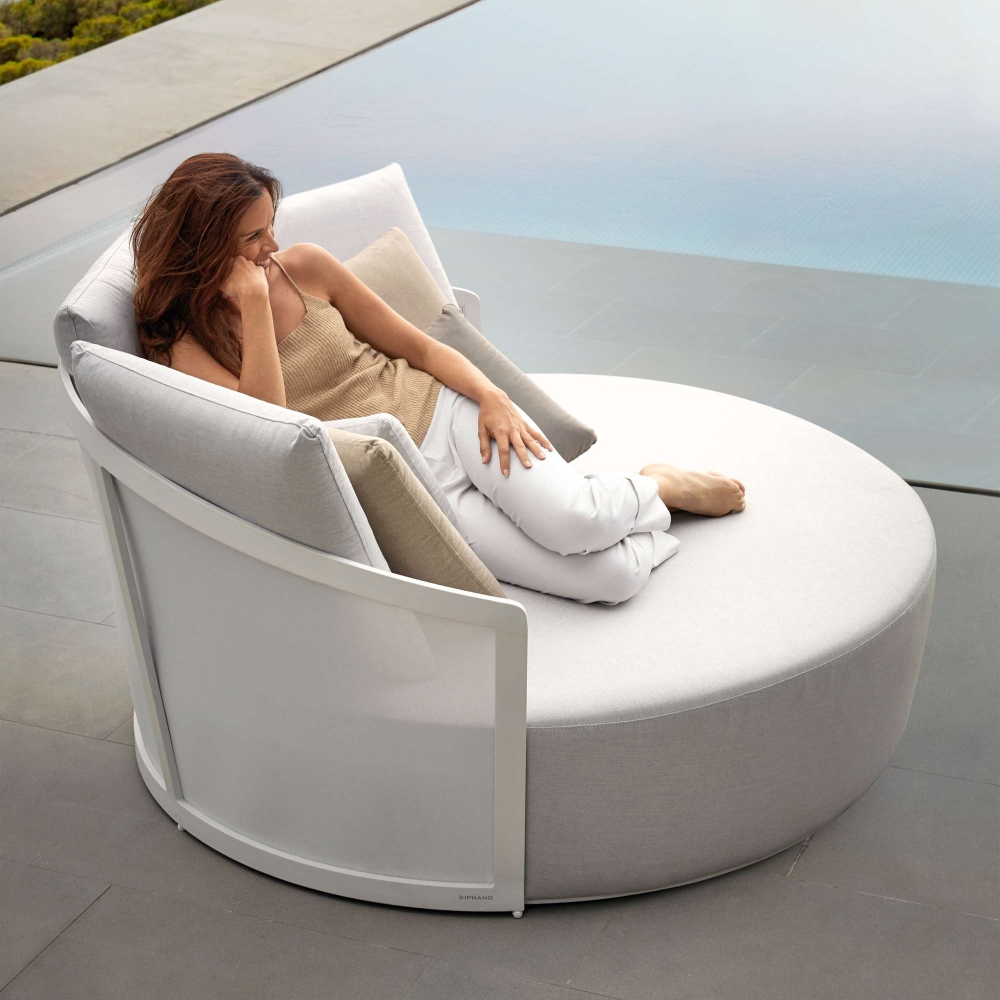 Diphano Cielo Daybed with cushions