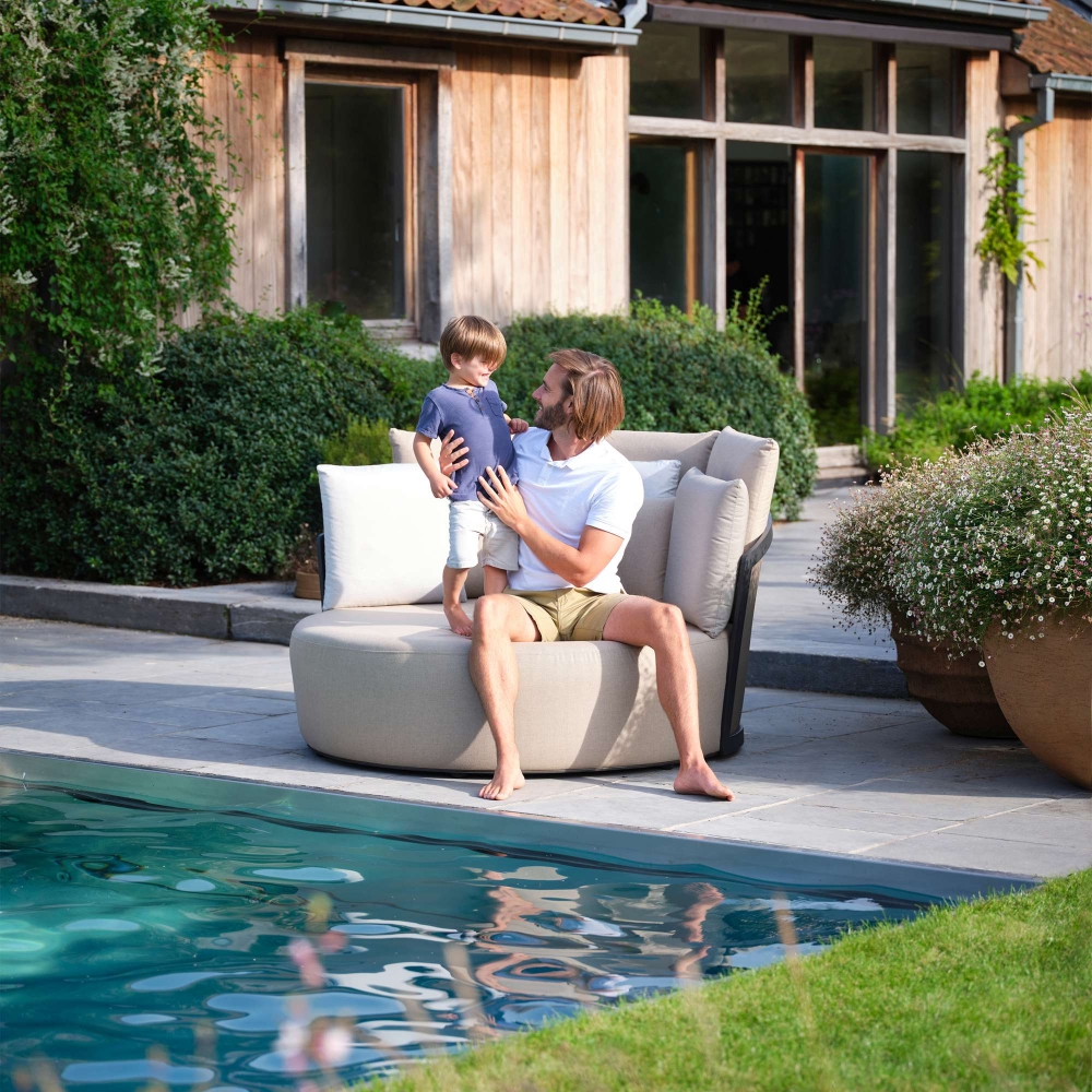 Diphano Cielo Daybed with cushions