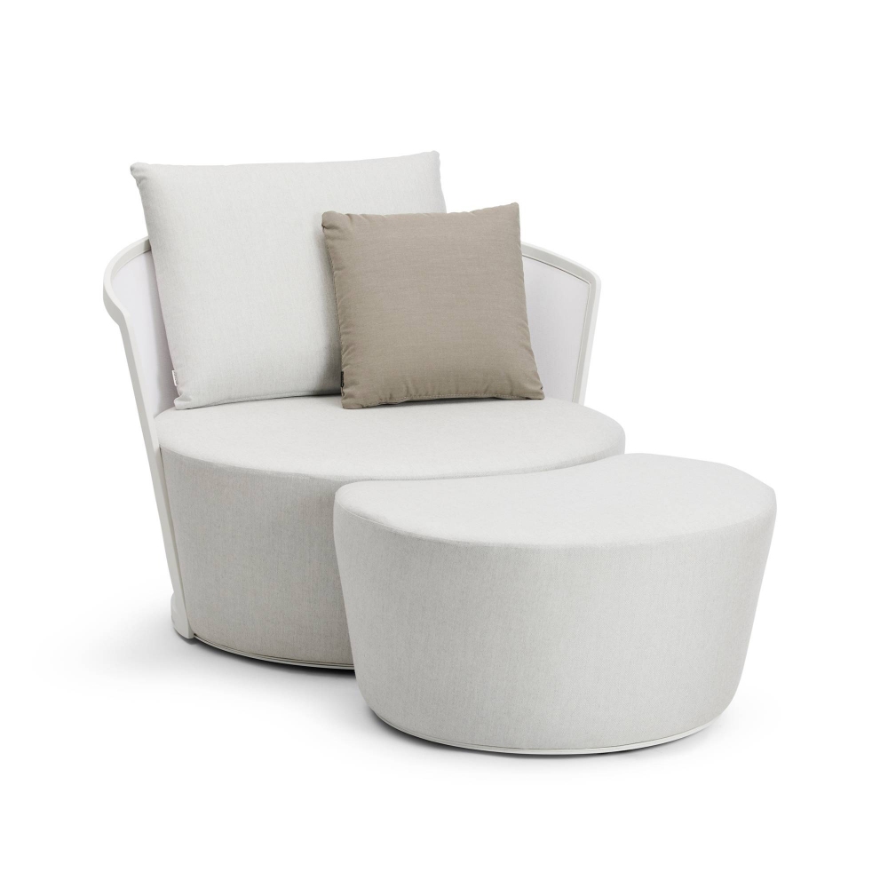 Diphano Poltrona con cuscini Cielo