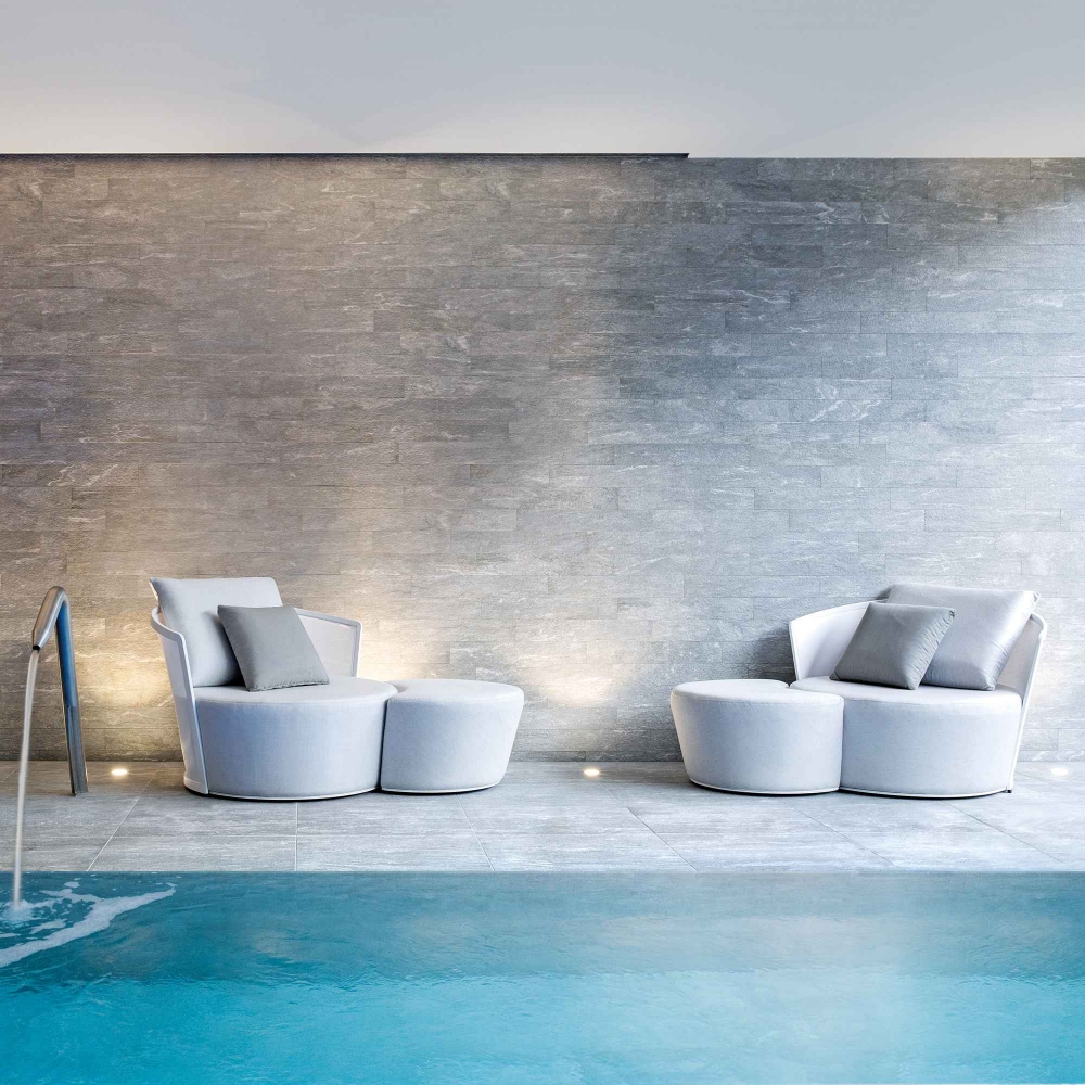 Diphano Cielo lounge chair with cushions