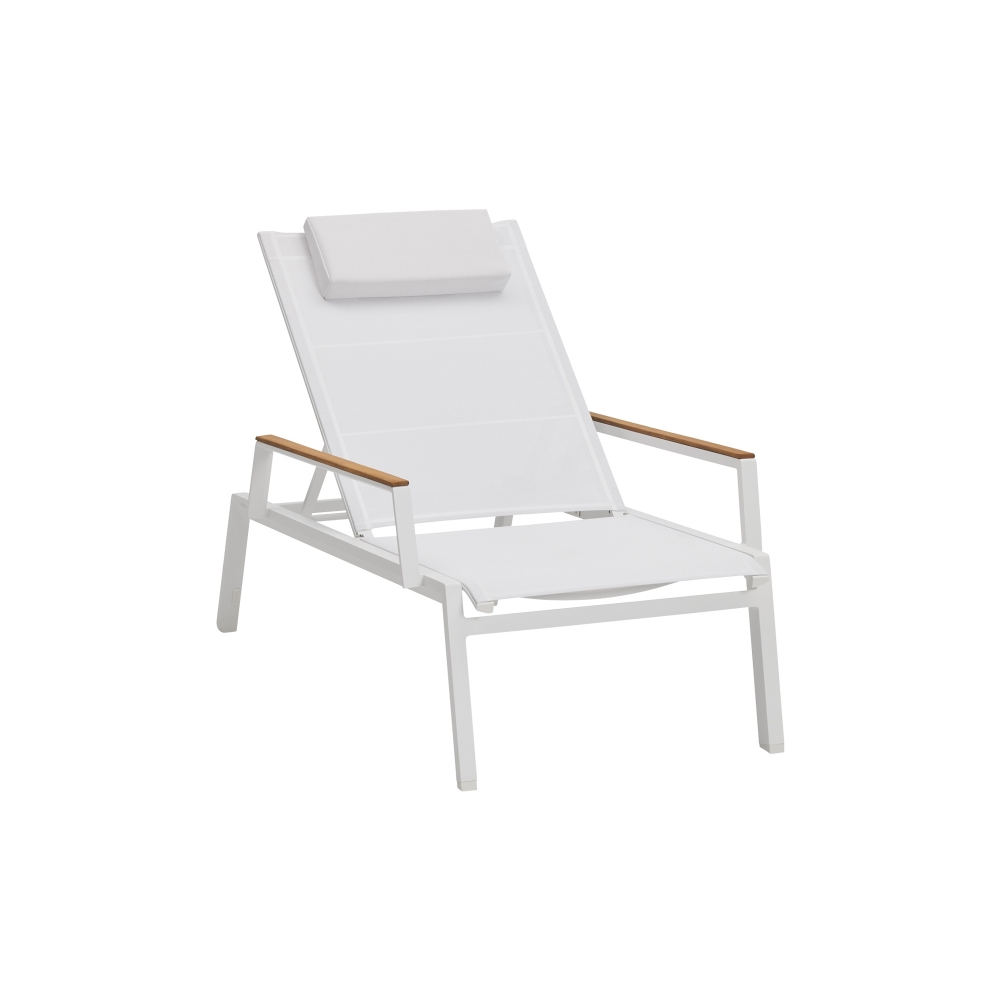 Diphano Selecta beach chair Teak...