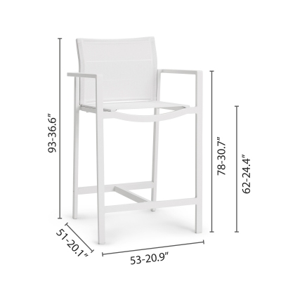 Diphano Alexa barstool 62h cm 2