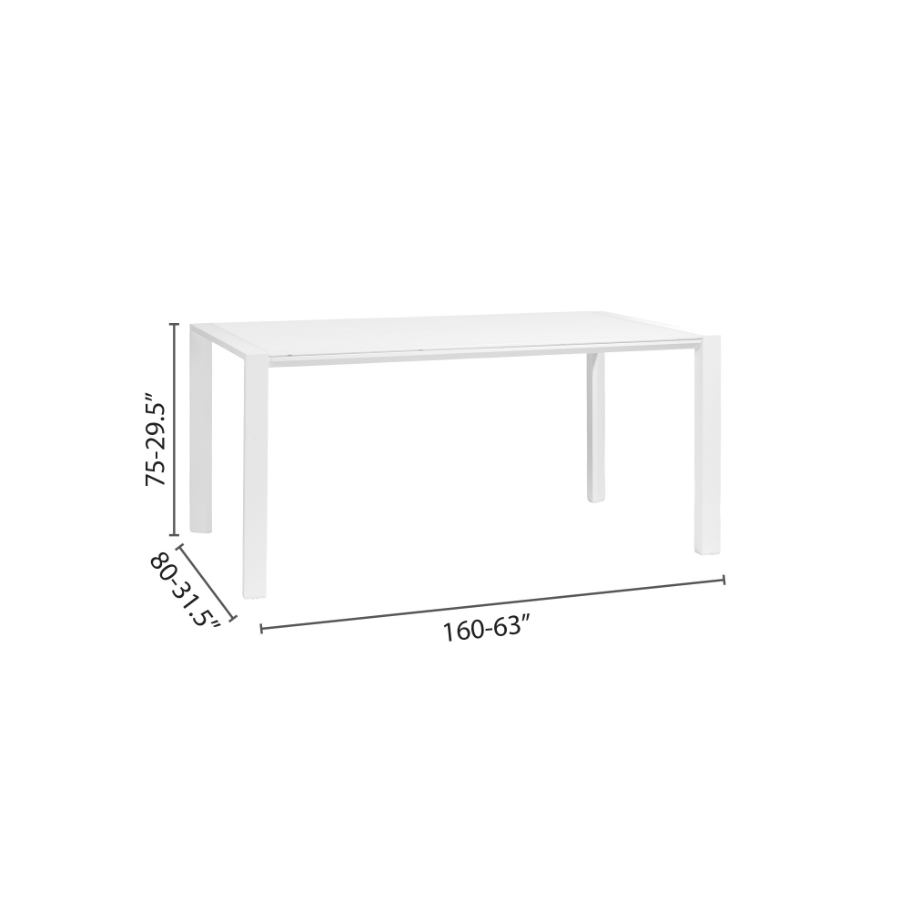 Diphano Tavolo 160x80 h 75 cm Selecta