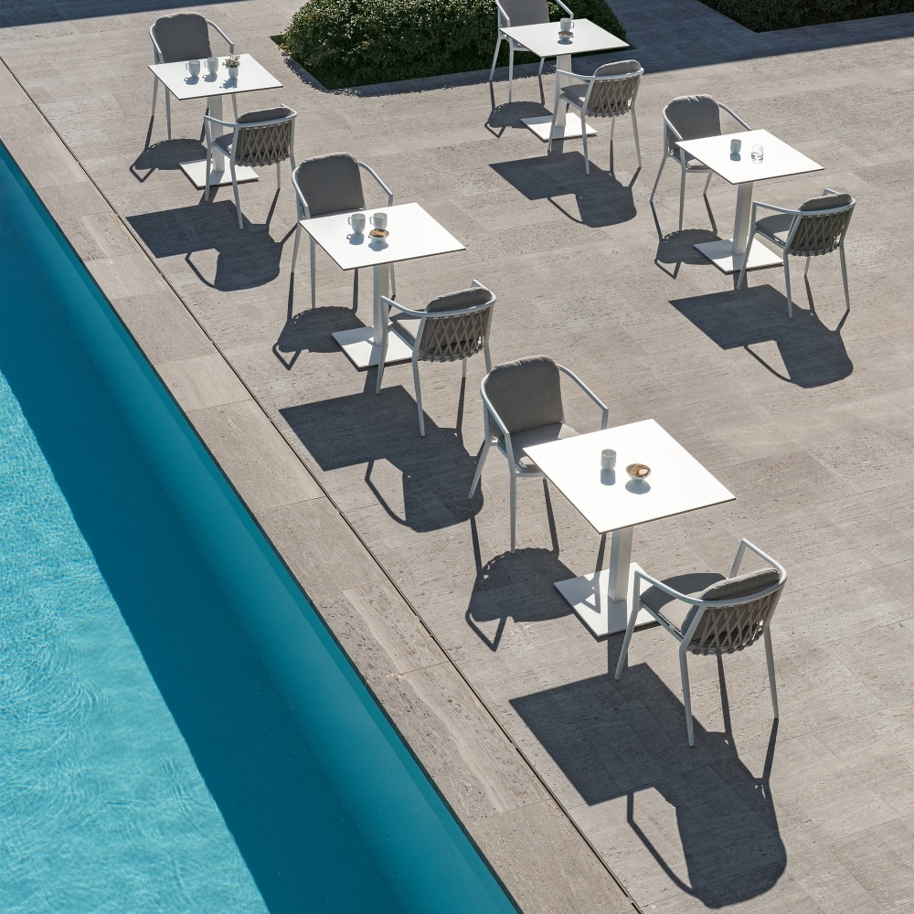 Diphano Tavolo Bistrot 75x70 h 74 cm Alexa
