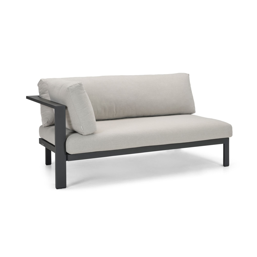 Diphano Cubic sofa double sit with cushions - Armrest on the left