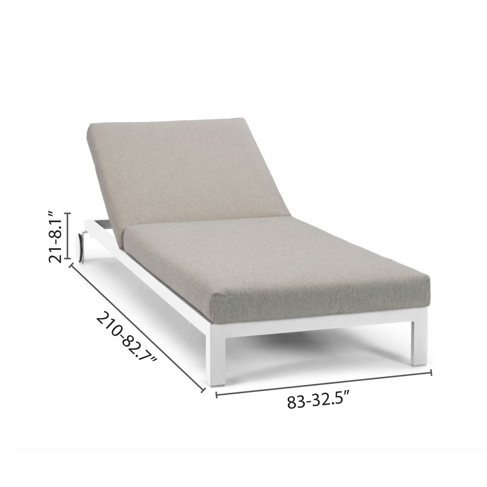 Diphano Cubic lounger with cushion