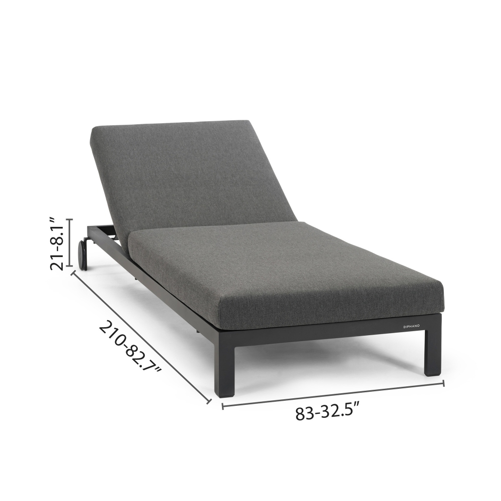 Diphano Cubic lounger with cushion