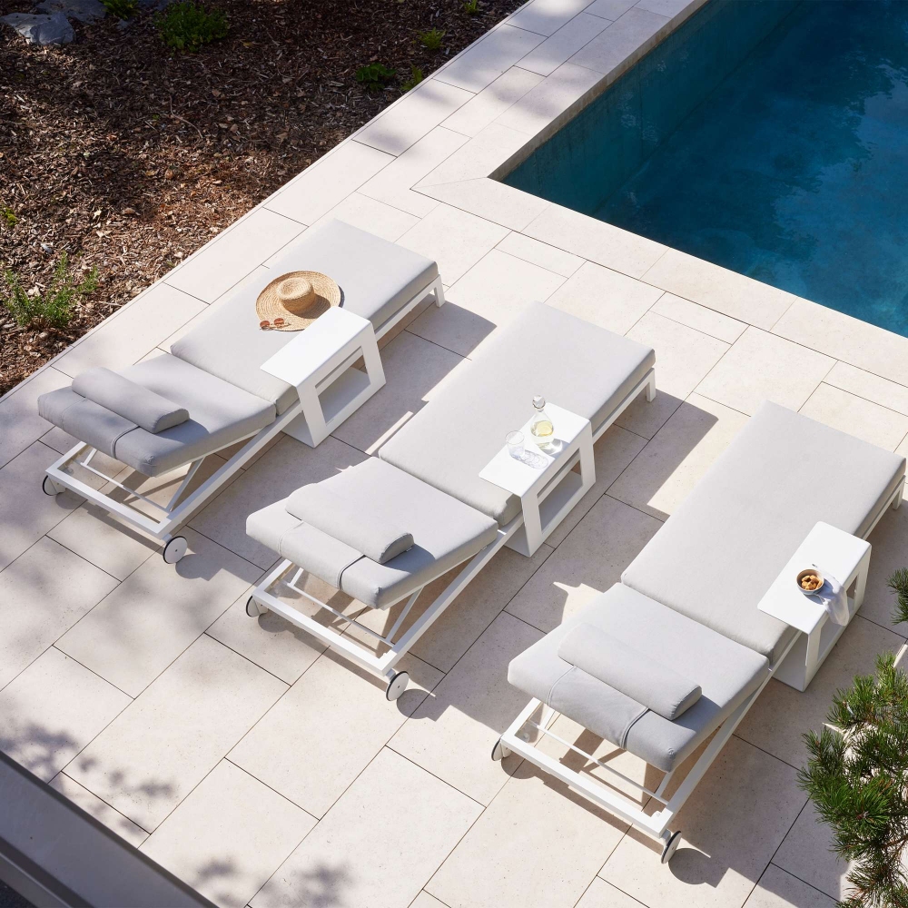 Diphano Cubic lounger with cushion