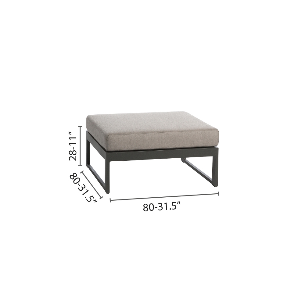 Diphano Landscape Teak footrest