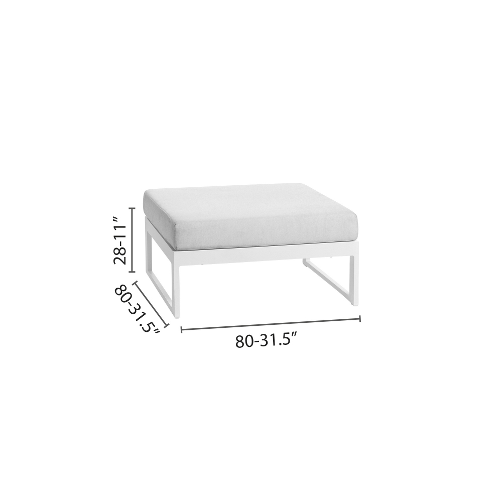 Diphano Landscape Teak footrest