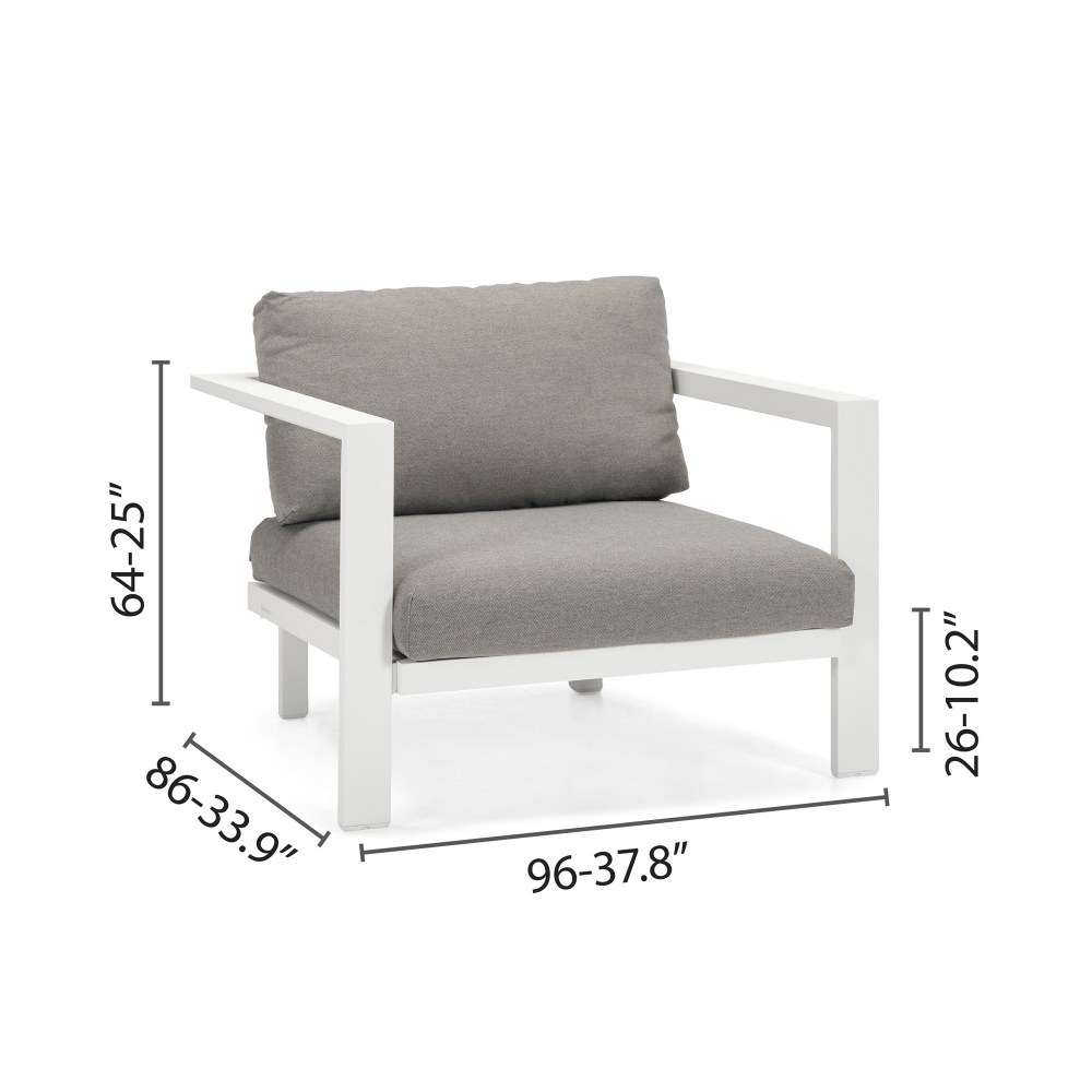 Diphano Cubic lounge chair with cushions