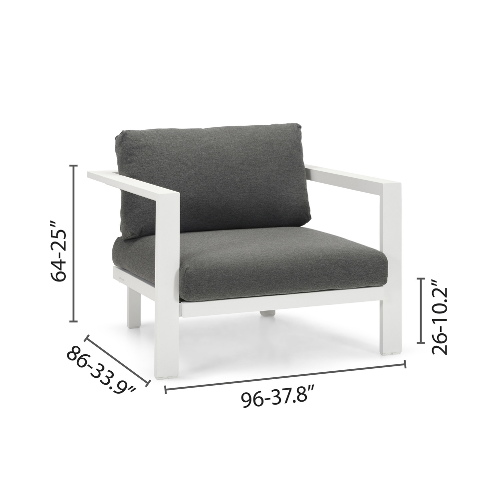 Diphano Cubic lounge chair with cushions