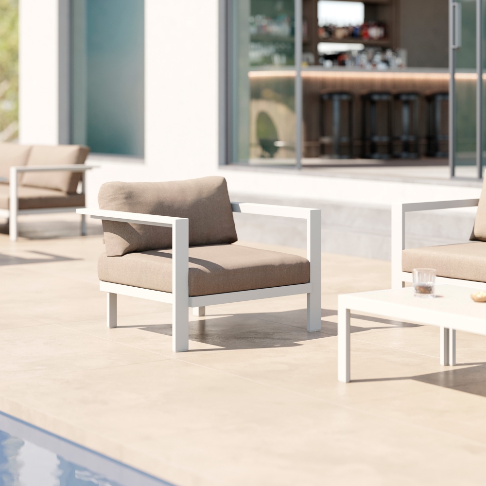 Diphano Cubic lounge chair with cushions