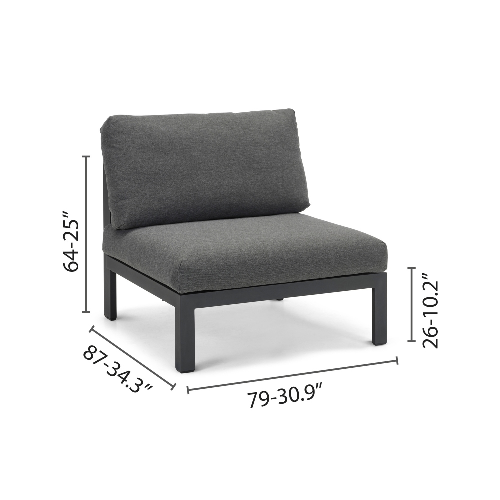 Diphano Seduta centrale con cuscini Cubic