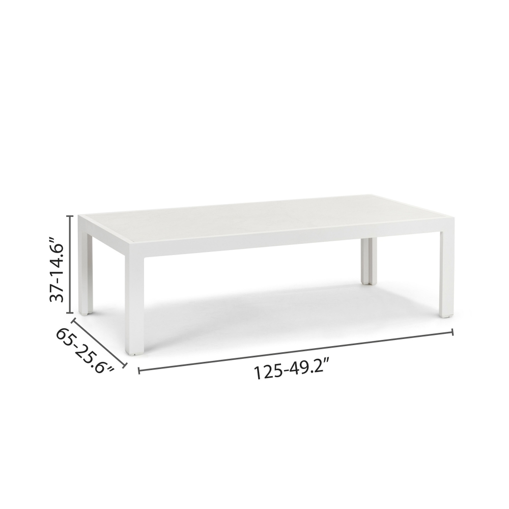 Diphano Cubic coffee table 125x65 cm 37h
