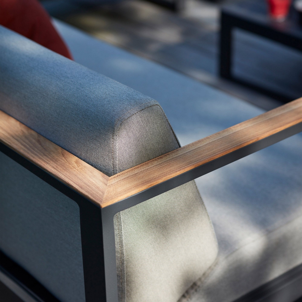 Diphano Divano 3 posti Landscape Teak