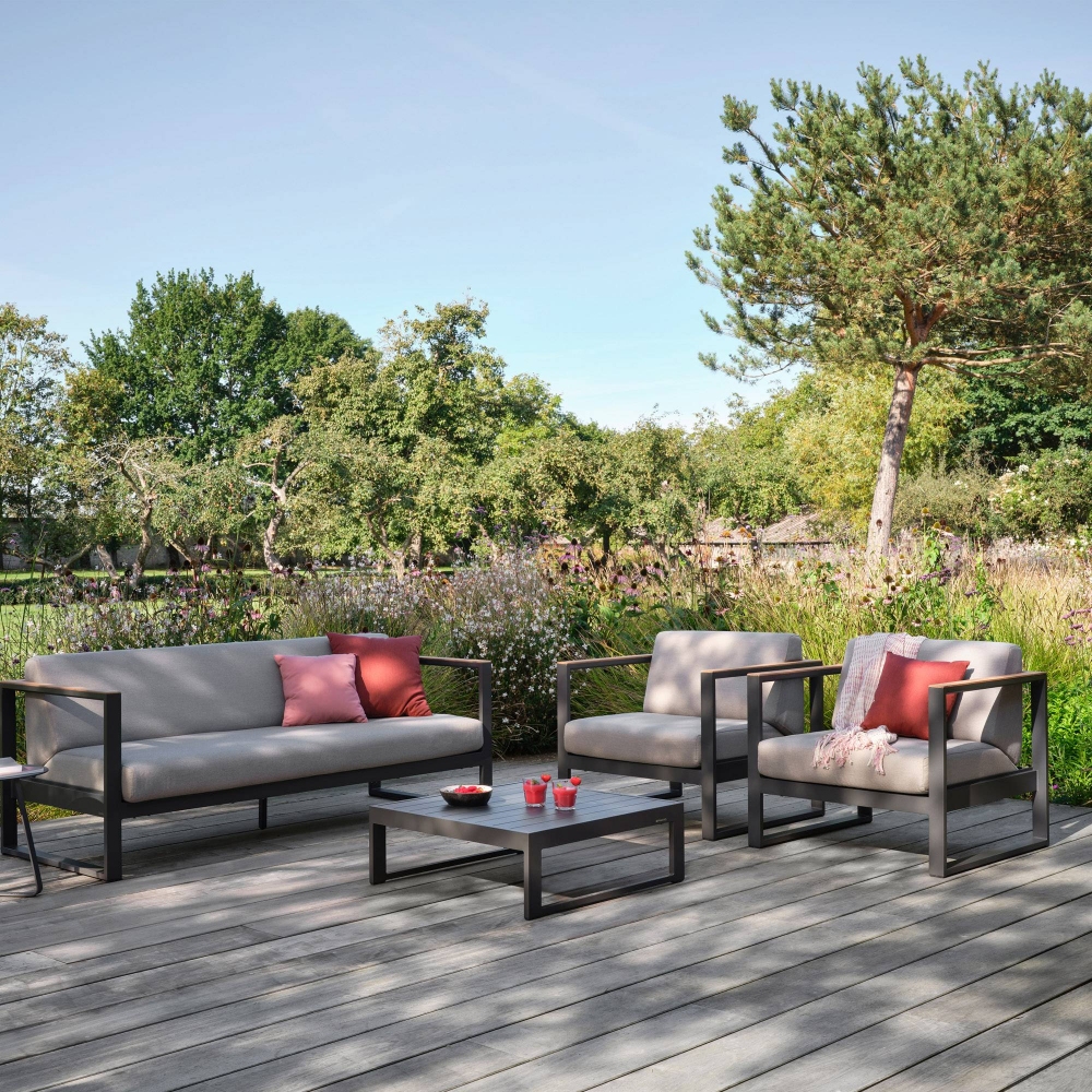 Diphano Landscape Teak 3 seater sofa