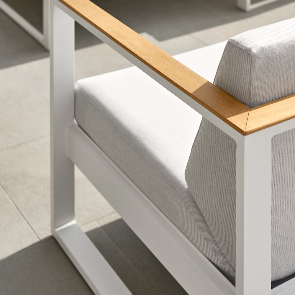 Diphano Divano 3 posti Landscape Teak