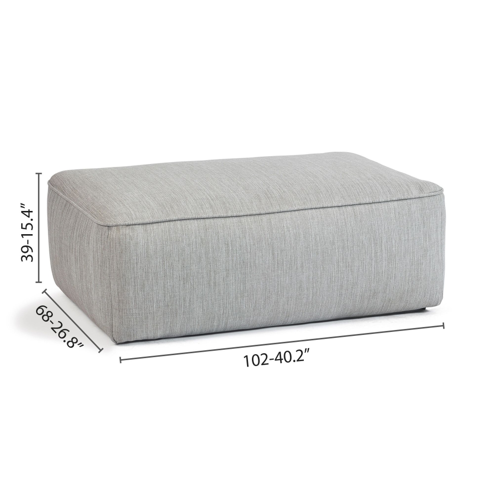 Diphano Easy Fit Rectangular Pouf 102x68 cm