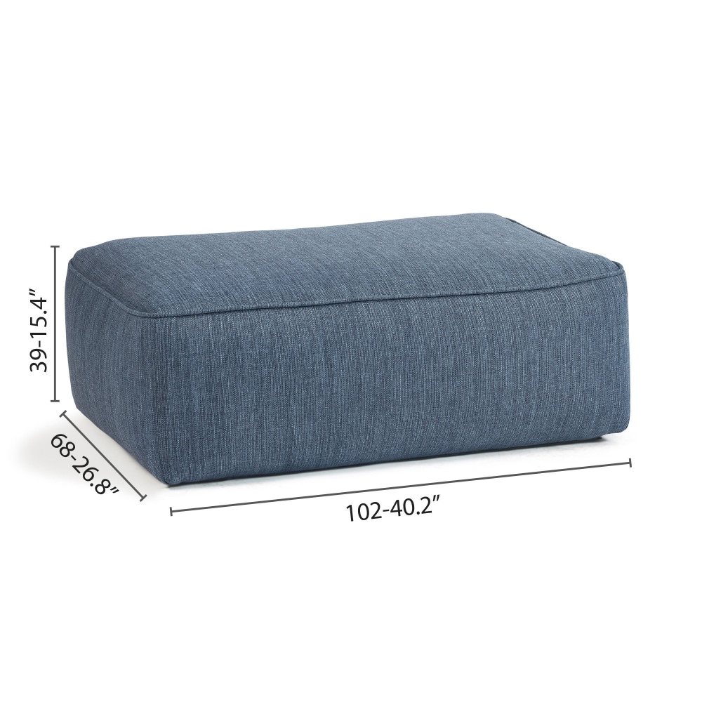 Diphano Easy Fit Rectangular Pouf 102x68 cm