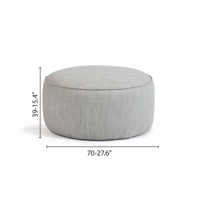 Diphano Easy Fit round pouf... 2