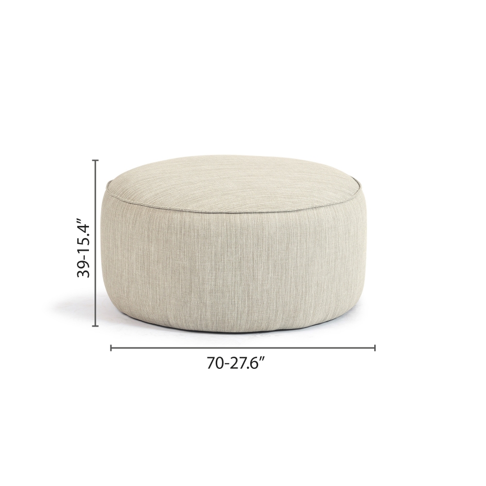 Diphano Pouf rotondo Easy Fit diam. 70 cm