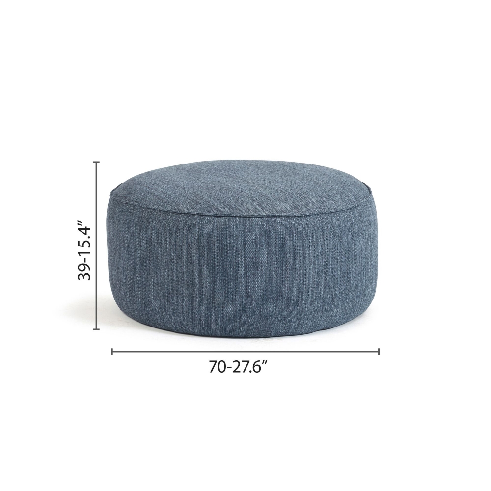 Diphano Easy Fit round pouf 70xR