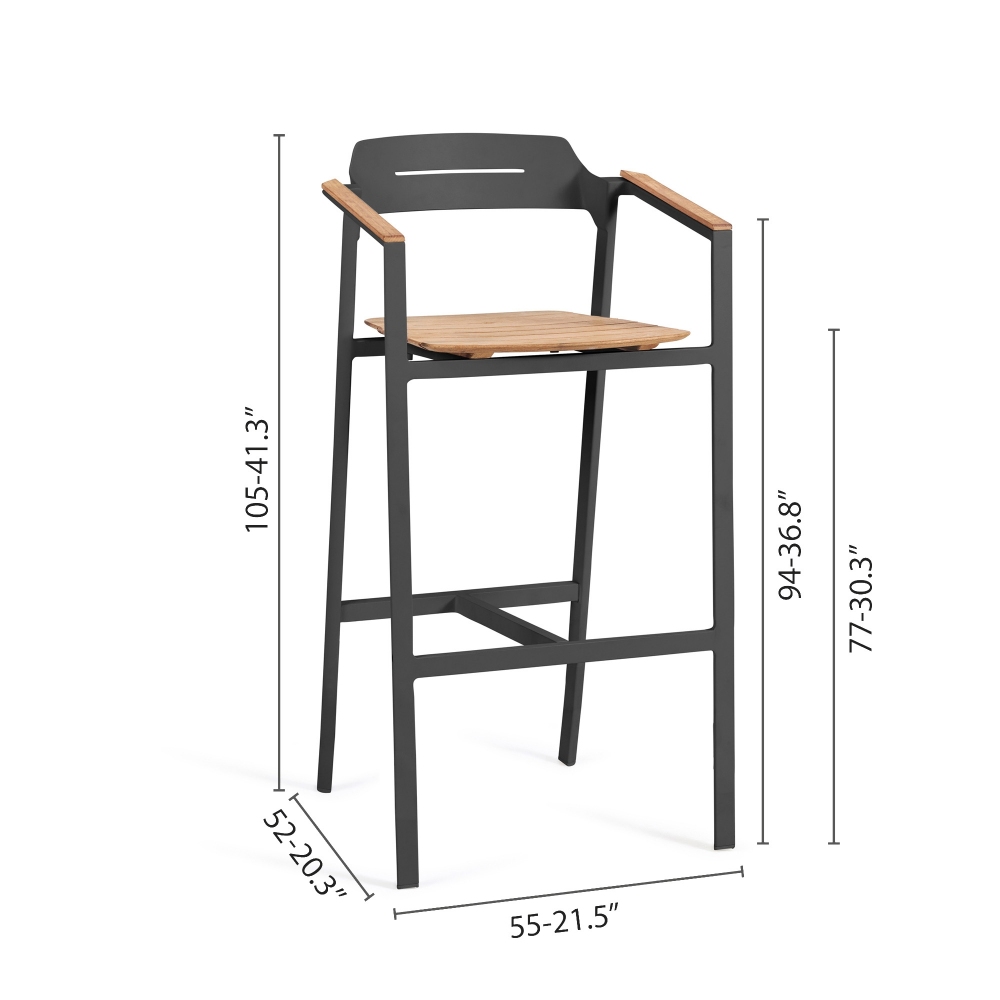 Diphano Icon barstool 77,5h cm