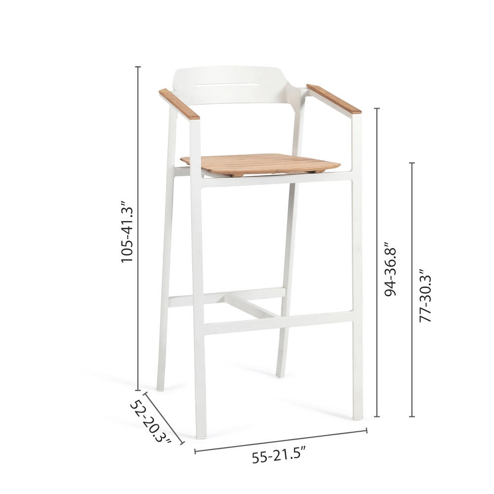 Diphano Sgabello alto 77,5 cm Icon