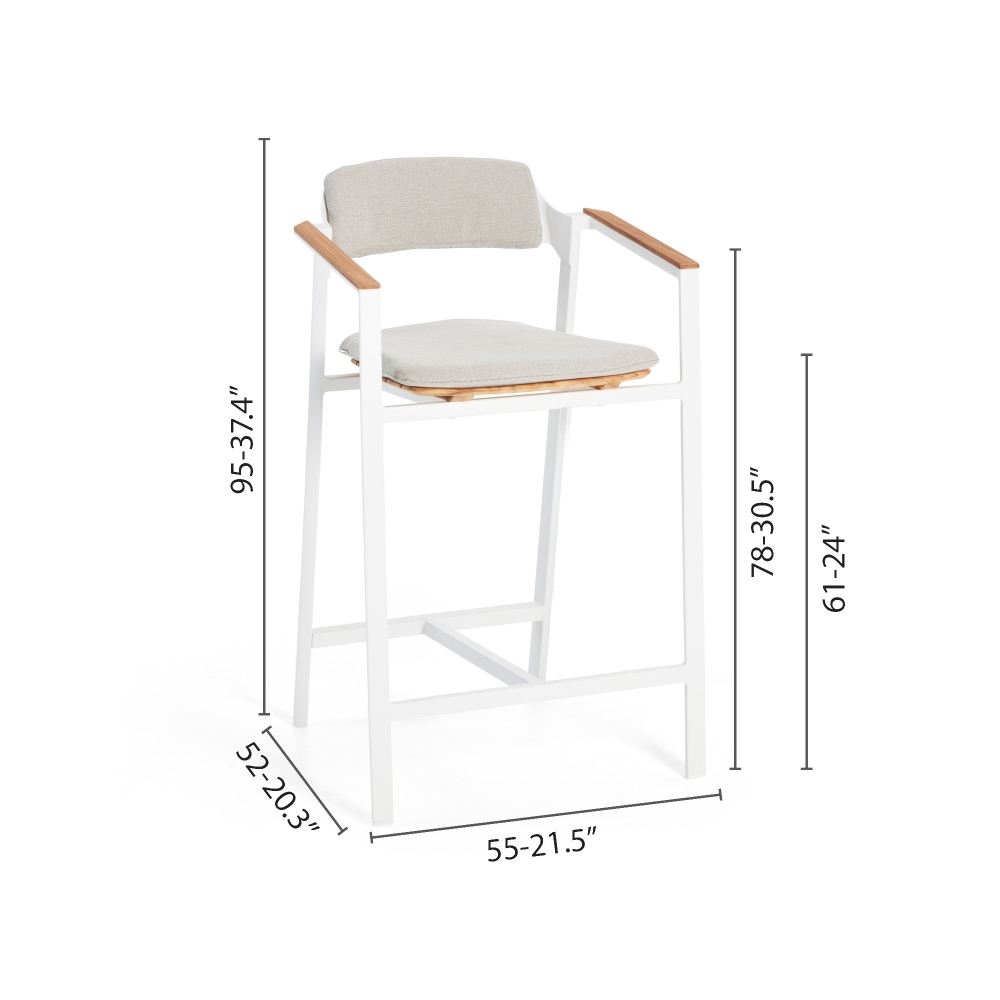 Diphano Sgabello bar h 61 cm Icon