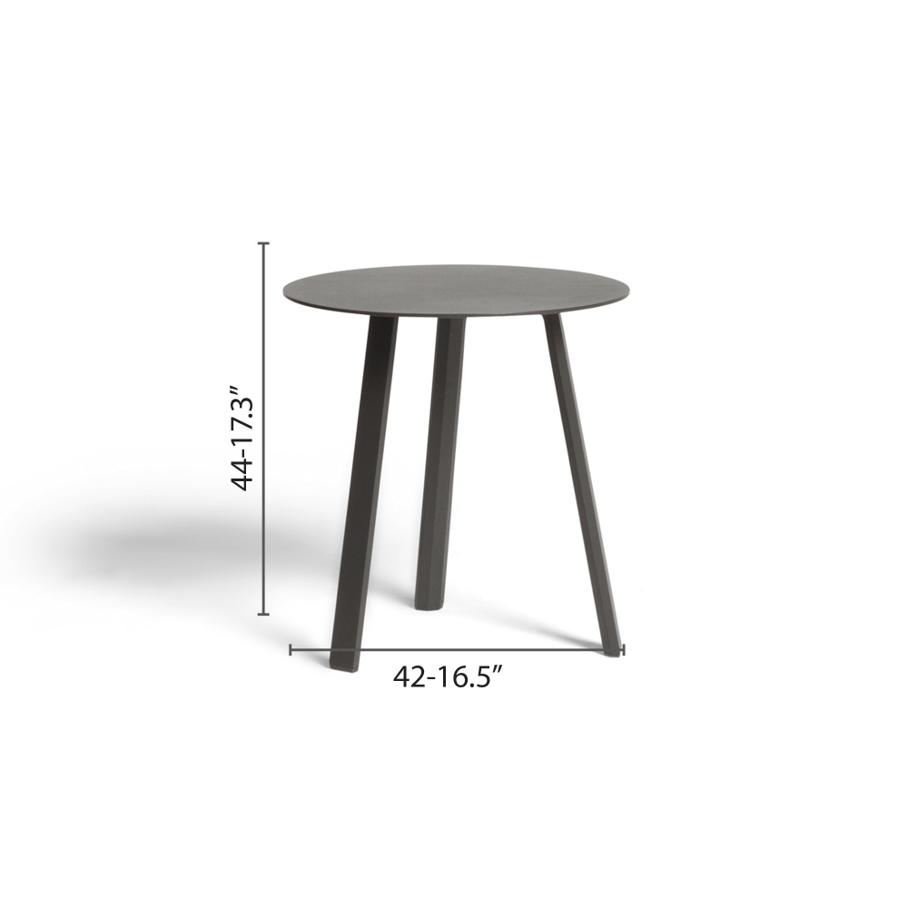 Diphano Easy Fit side table Elite 42xR cm 44h cm
