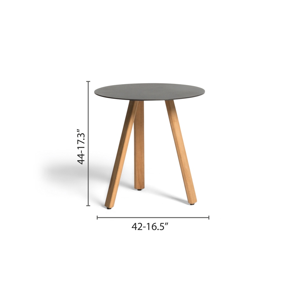 Diphano Easy Fit side table Elite 42xR cm 44h cm