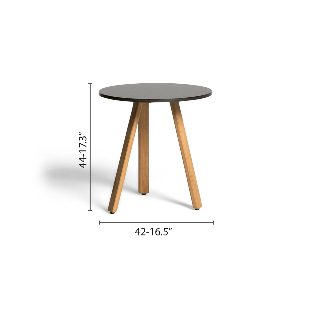 Diphano Easy Fit side table Elite 42xR cm 44h cm