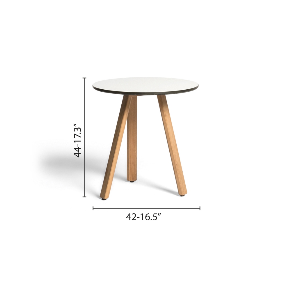 Diphano Easy Fit side table Elite 42xR cm 44h cm