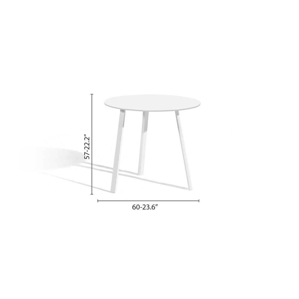 Diphano Easy Fit side table elite 60xR cm 56,5h cm