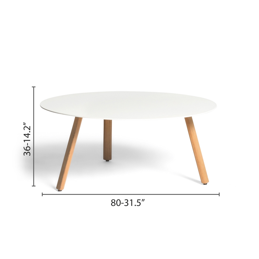 Diphano Easy Fit side table Elite 80xR cm 36h cm