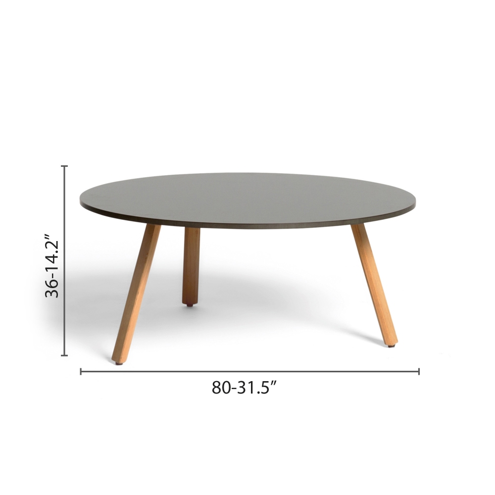Diphano Easy Fit side table Elite 80xR cm 36h cm