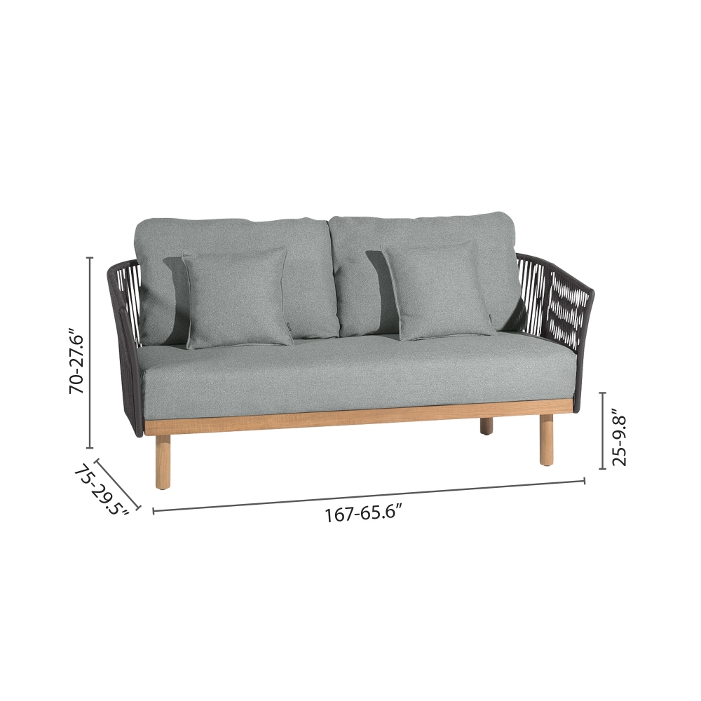 Diphano Newport two seater with cushions