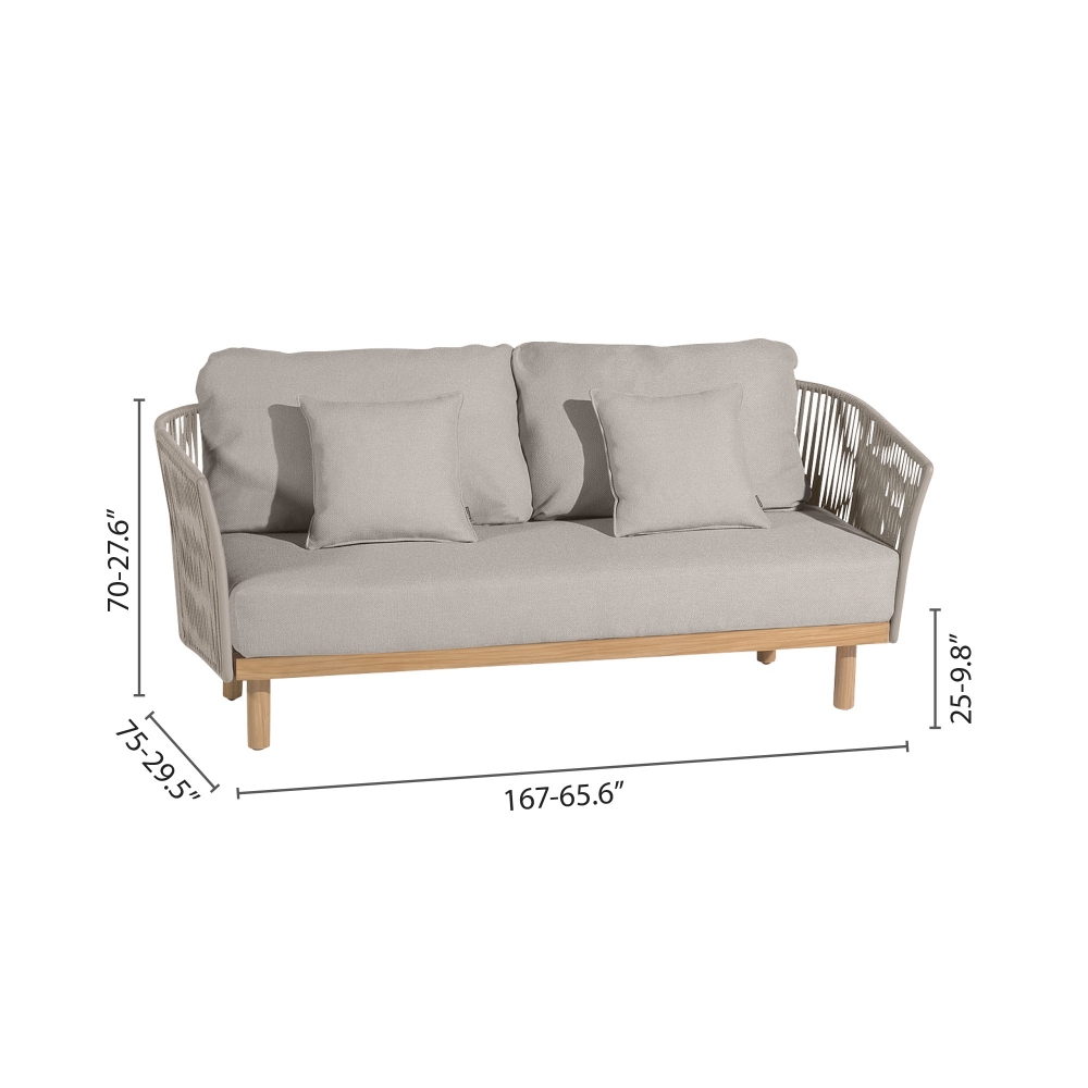 Diphano Newport two seater with cushions