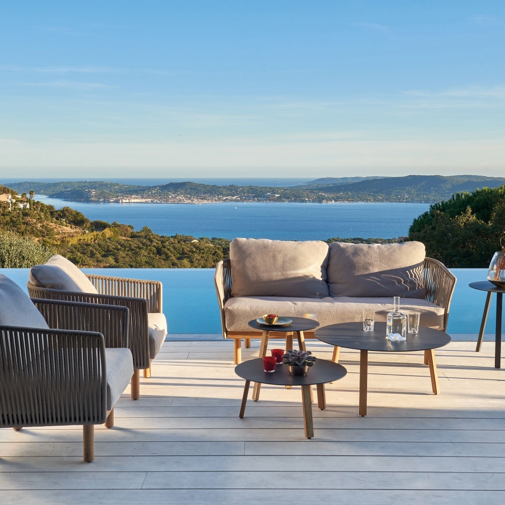 Diphano Divano 2 posti con cuscini Newport