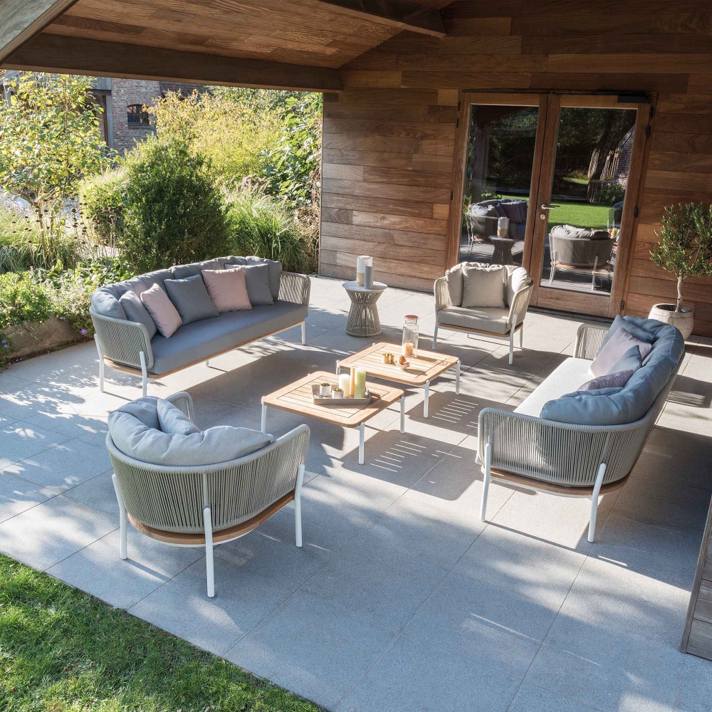 Diphano Omer 3 seater sofa with cushions