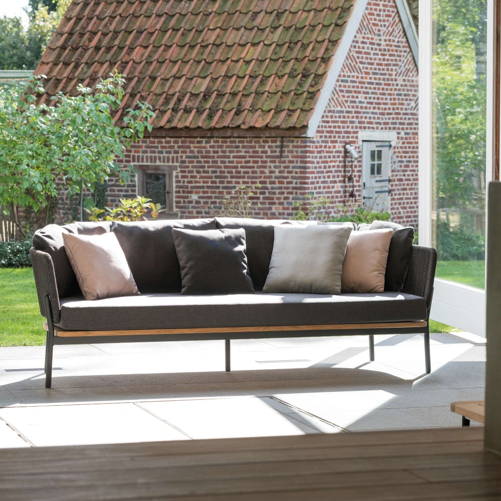 Diphano Omer 3 seater sofa with cushions