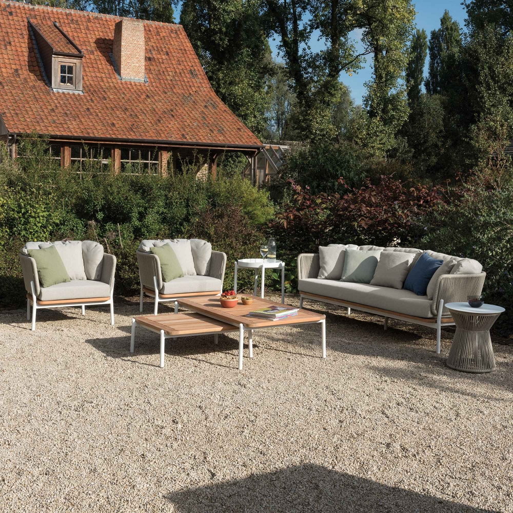 Diphano Omer 3 seater sofa with cushions